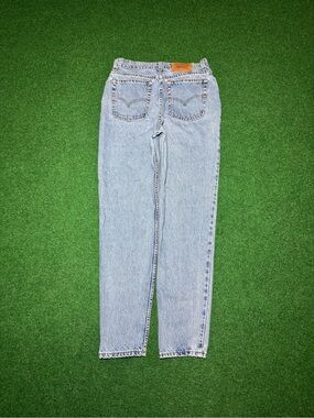 Levis 512 Womens 15 30x30 Light Wash Slim Tapered Vintage 90s Jeans